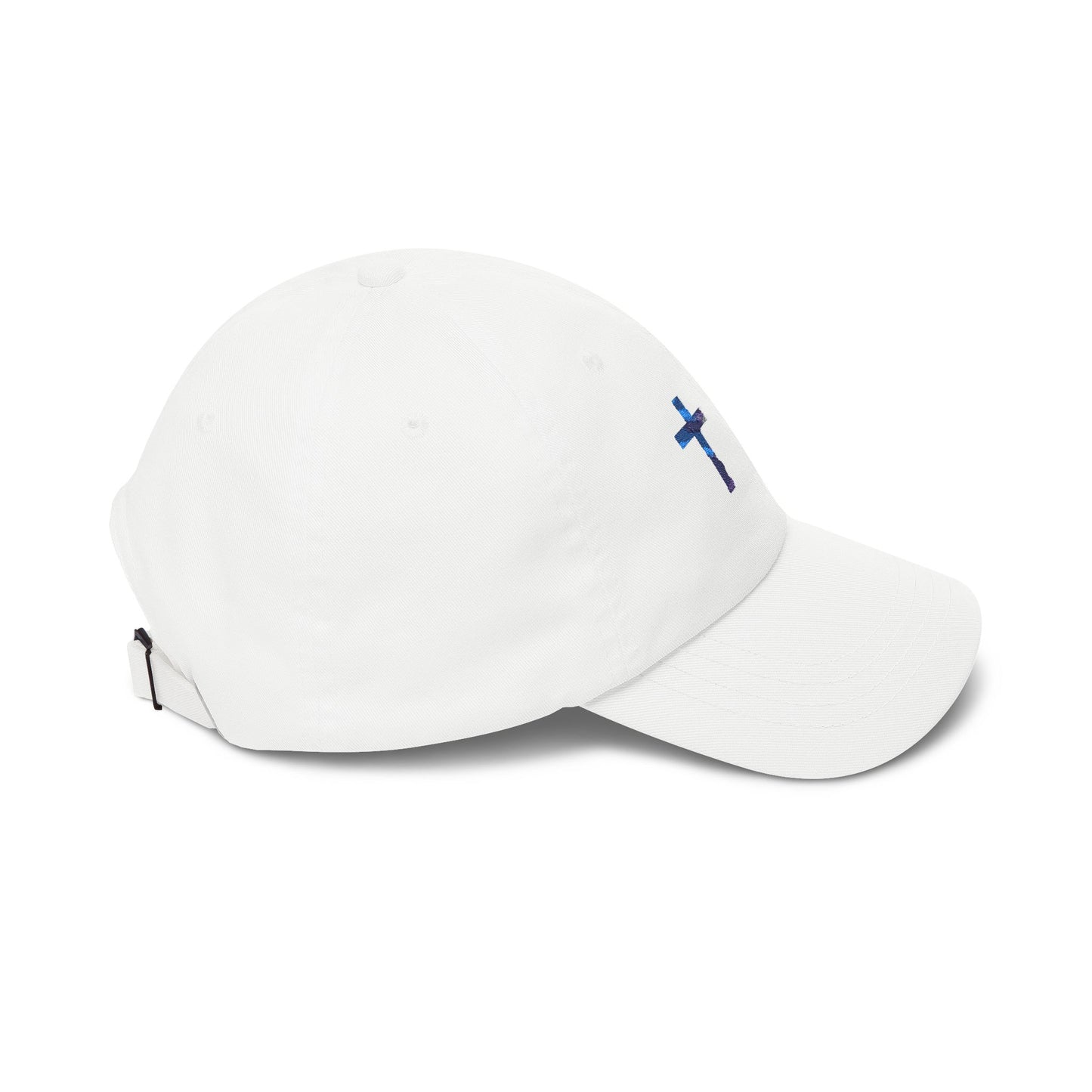 Embroidered Galaxy Cross Dad Cap