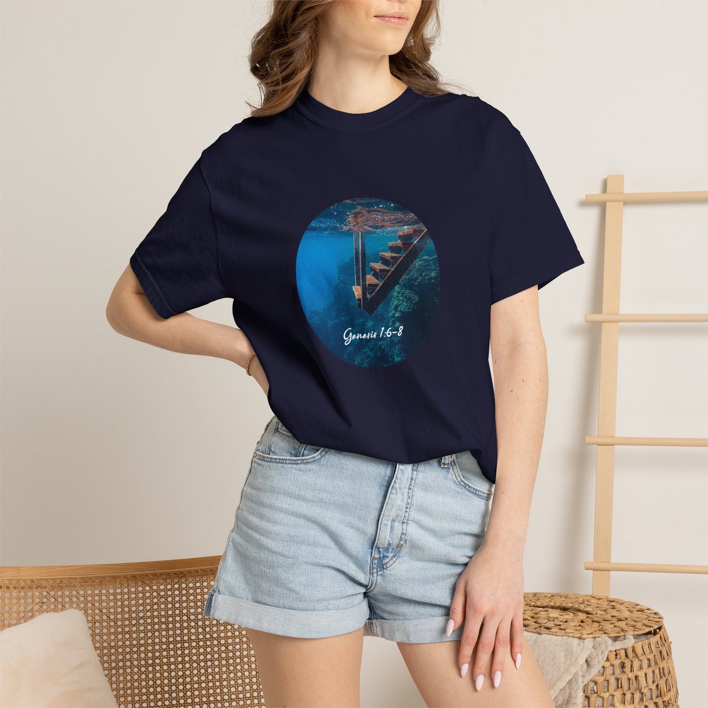 T-Shirt - Genesis 1:6-8 (Unisex)